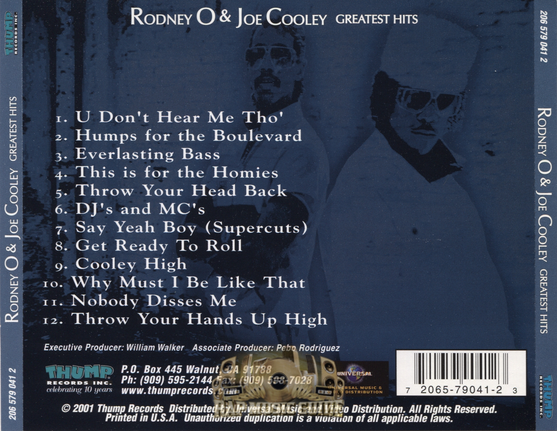 Rodney O & Joe Cooley - Greatest Hits: CD | Rap Music Guide